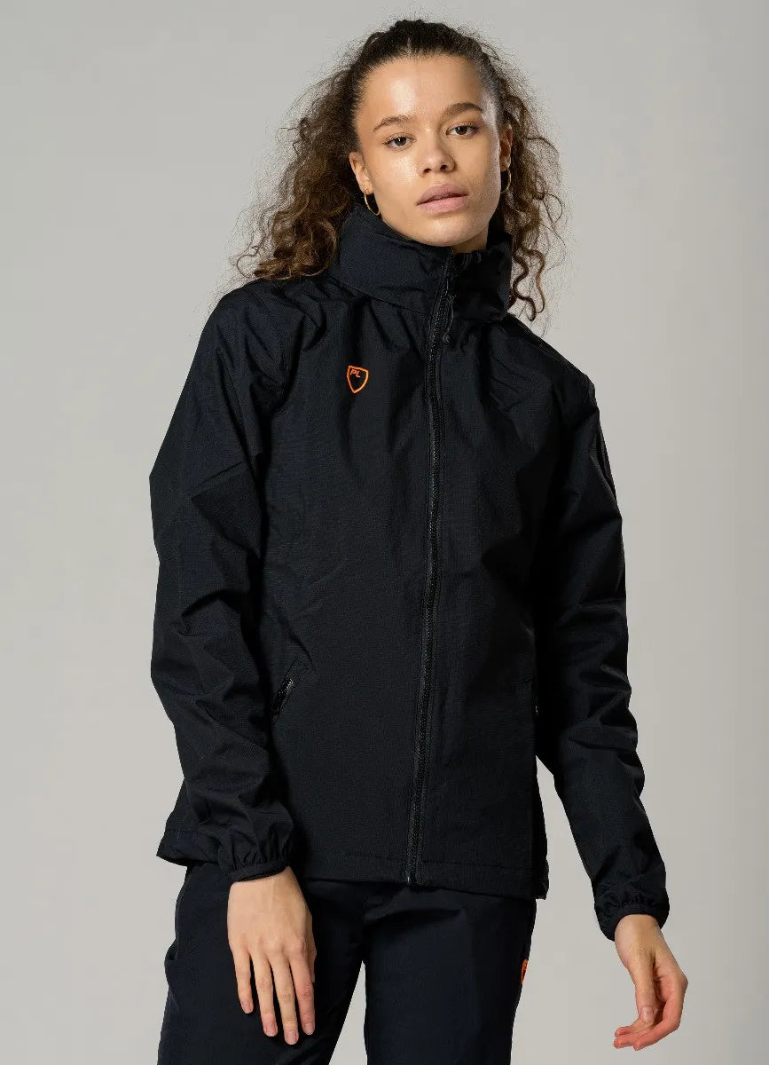 Damen Playerlayer-Jacke Schwarz