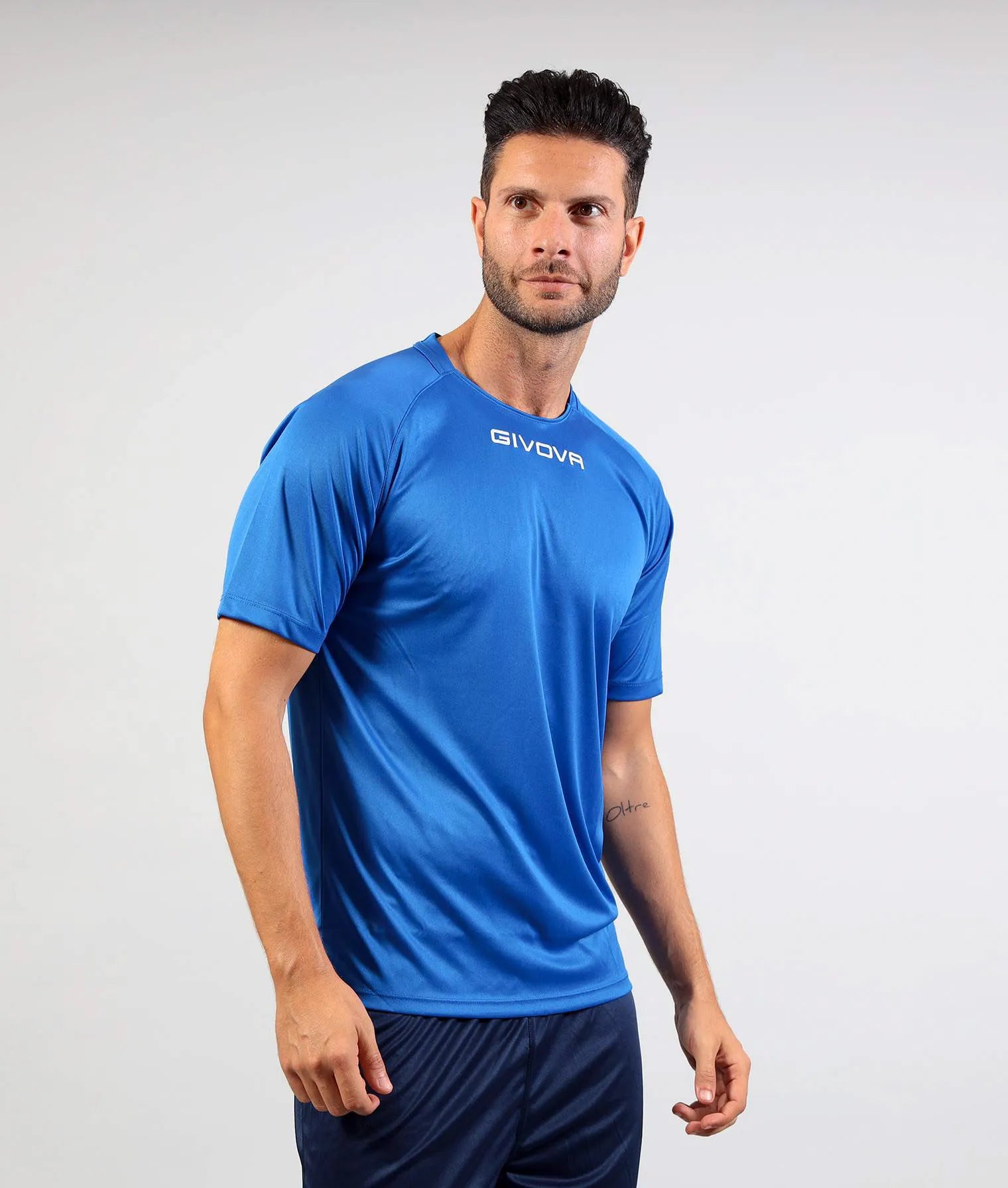 Tricou sport Givova Capo Royal Blue
