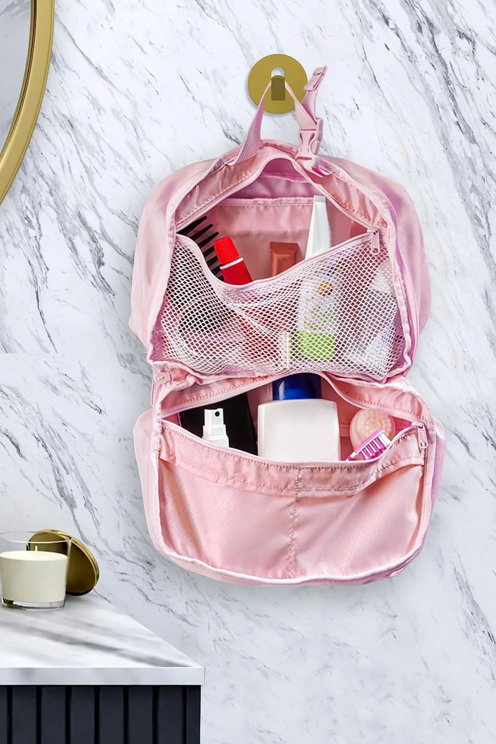 Puma Washbag Růžová toaletní taška