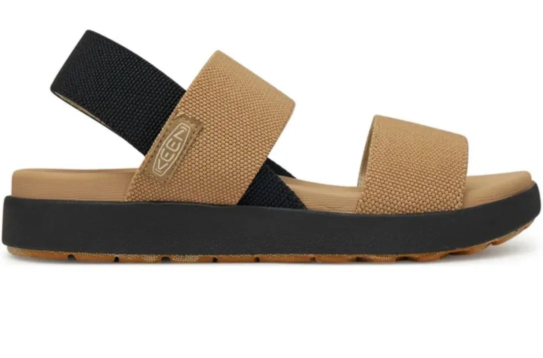 Keen Wmns Elle Backstrap Cornstalk/black Women's Shoes
