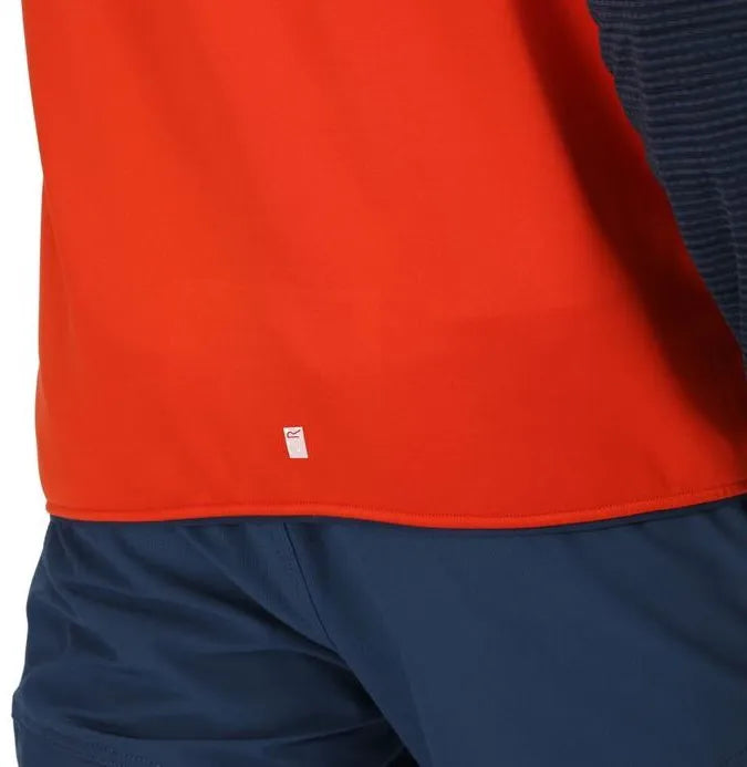 Hanorac pentru bărbați Regatta Men Yare Vi Extol Stretch Softshell Jacket Rusty Orange