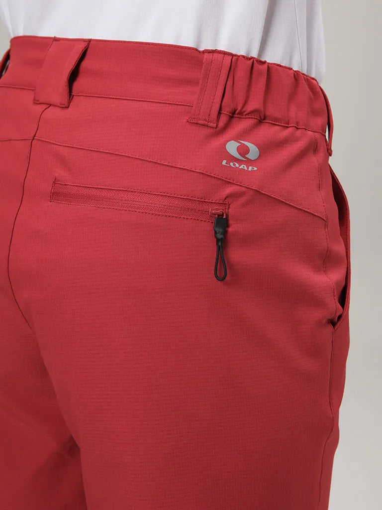 Kvinders shorts loap uzluna rød xs