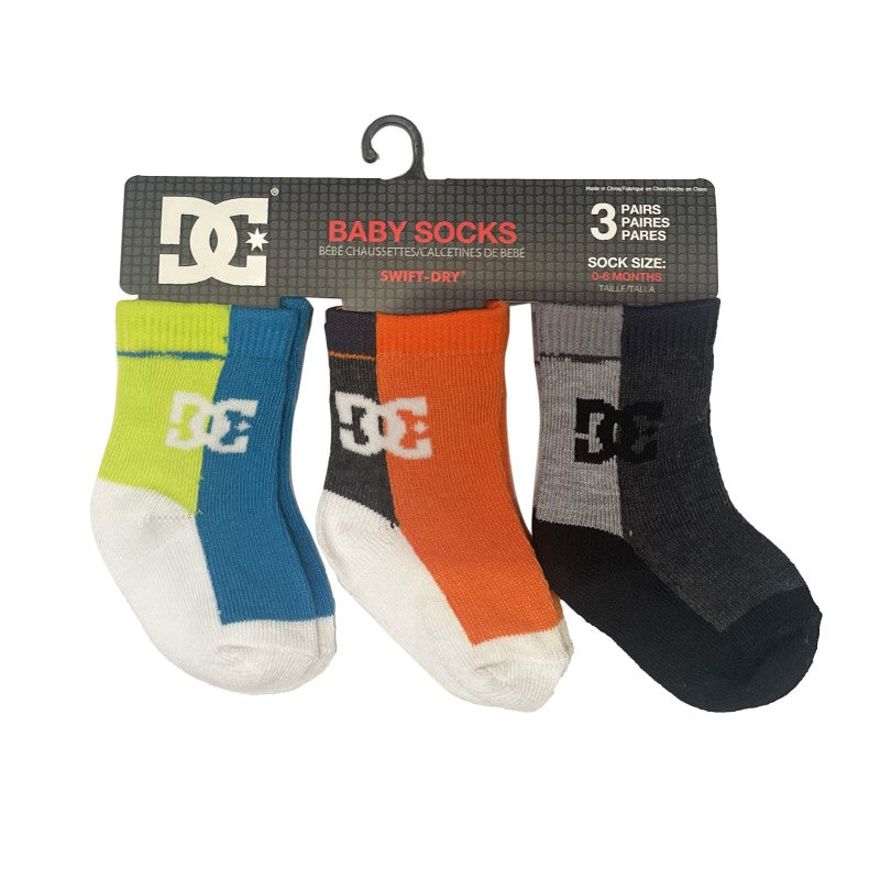 Calcetines Bebé Dc Stripe Crew 2635t Multicolor 0-6 miesięcy