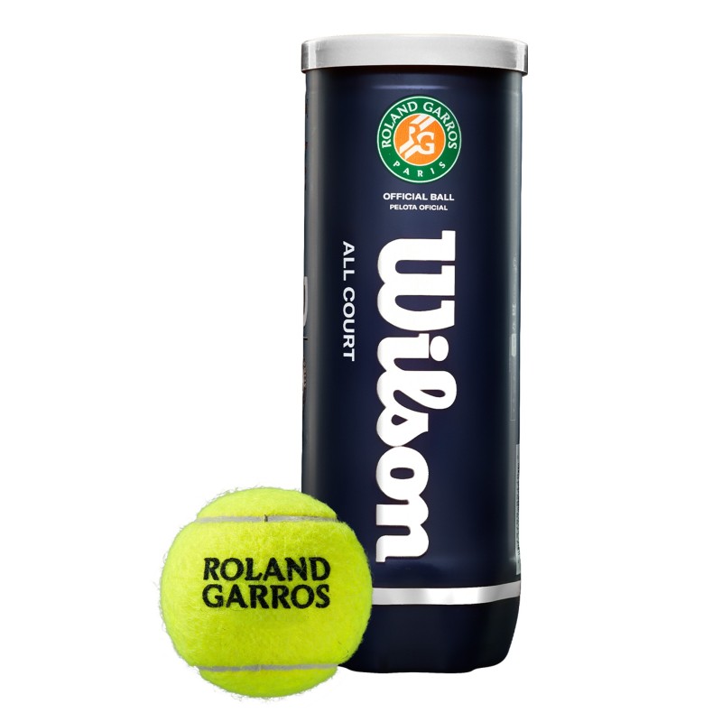3-pack Wilson Roland Garros All Tennis Balls