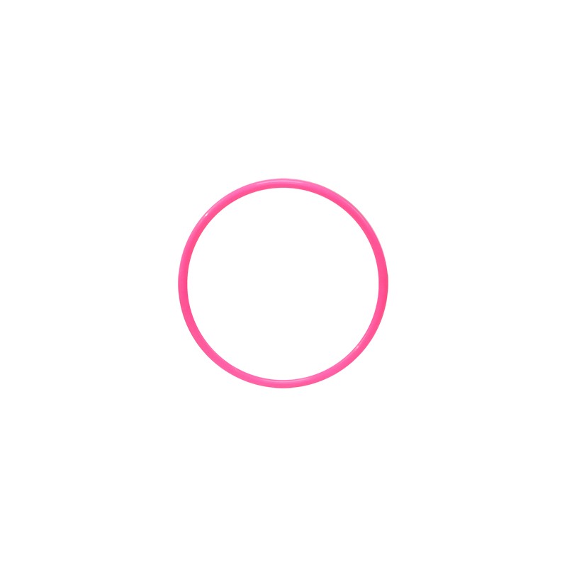 Zestaw do żonglowania z 3 pierścieniami w kolorze żółtym