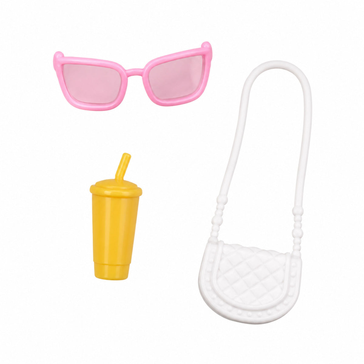 Anlily Fashion Doll con gonna e cappello, set di accessori per tazze