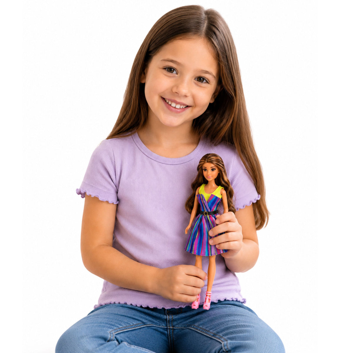Anlily Clothes Designer Dressmaker Sewing Machine Mannequin Doll Set