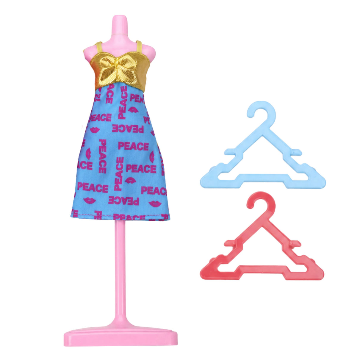 Anlily Doll Fashion Designer Clothes Sewing Machine Furniture Mannequin