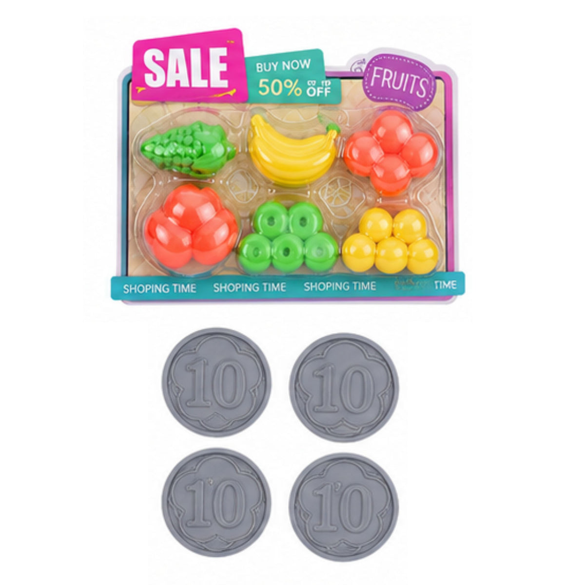 Anlily Doll In Supermarket Store Cash Register Accessories Stroller Set