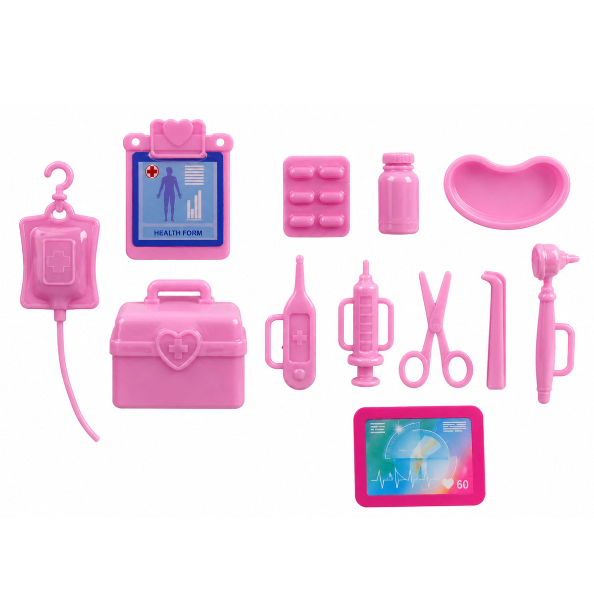 Anlily Doll Doctor Nurse Ambulance Medical Accessories