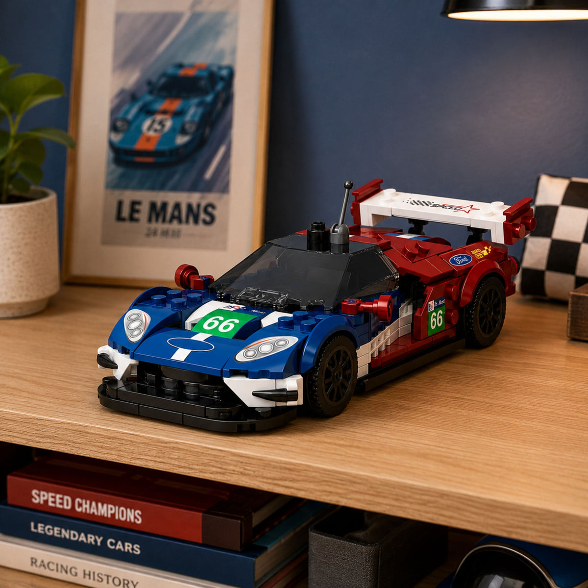 Byggklossar Sportbil Gt2016 Racing Vitrin 347 st.