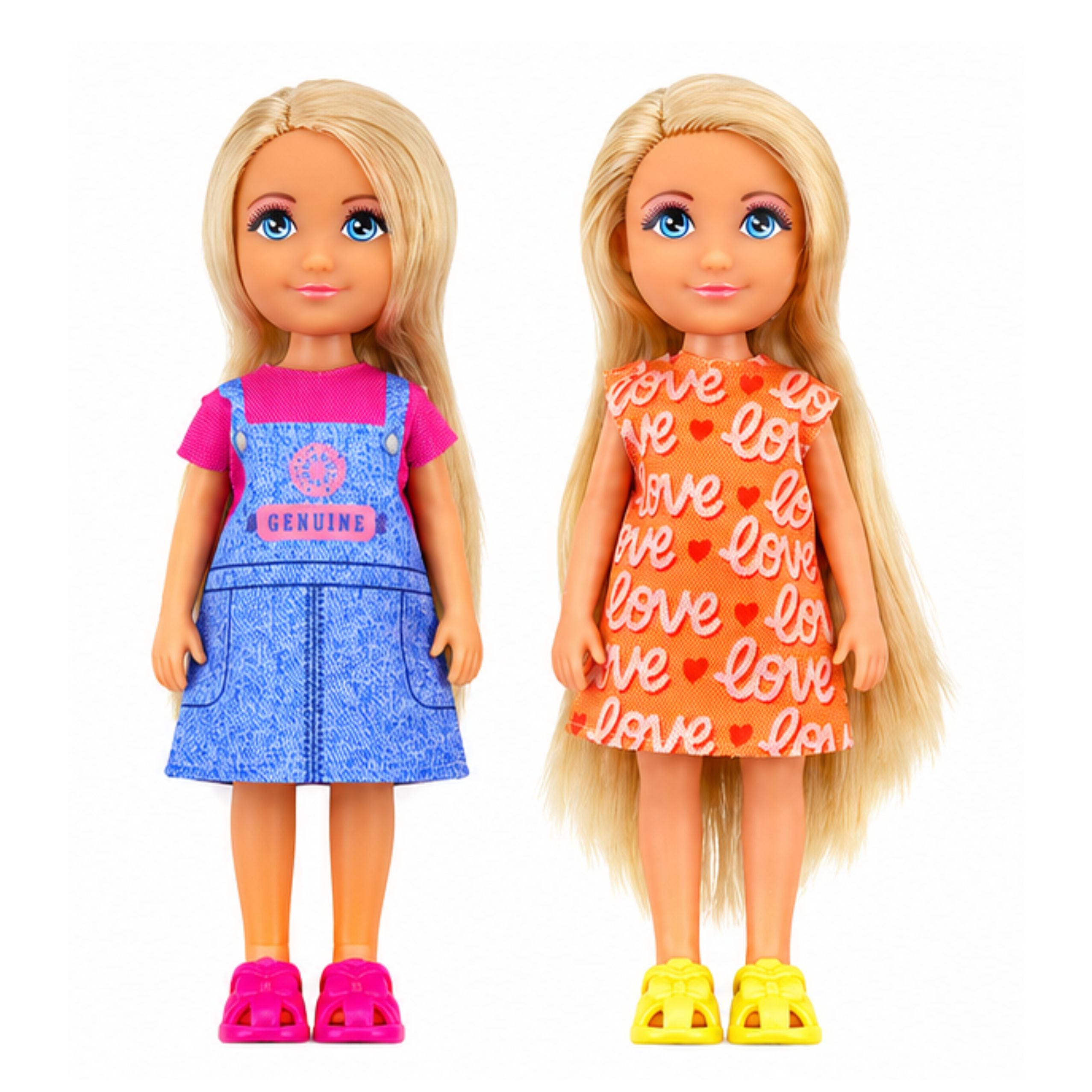 Anlily Dolls Set Family Kids Picnic Accessories Food