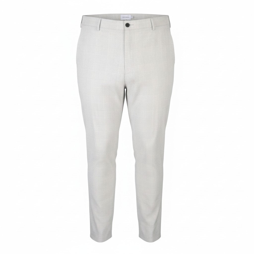 Pantalon en polyester gris