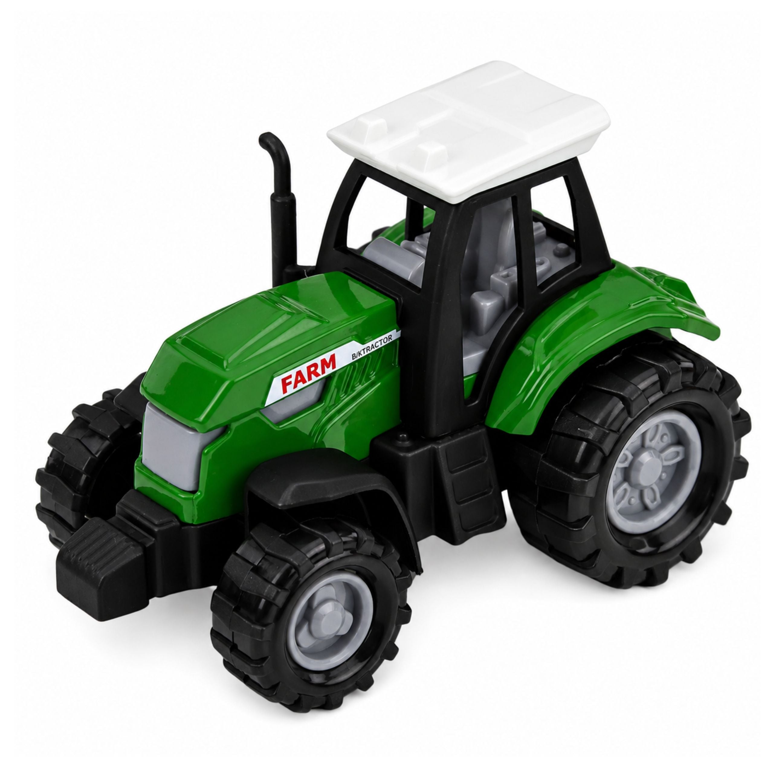 Set Of Agricultural Vehicles Tractor Forage Harvester Timber Trailer 1:68 4 Pcs.