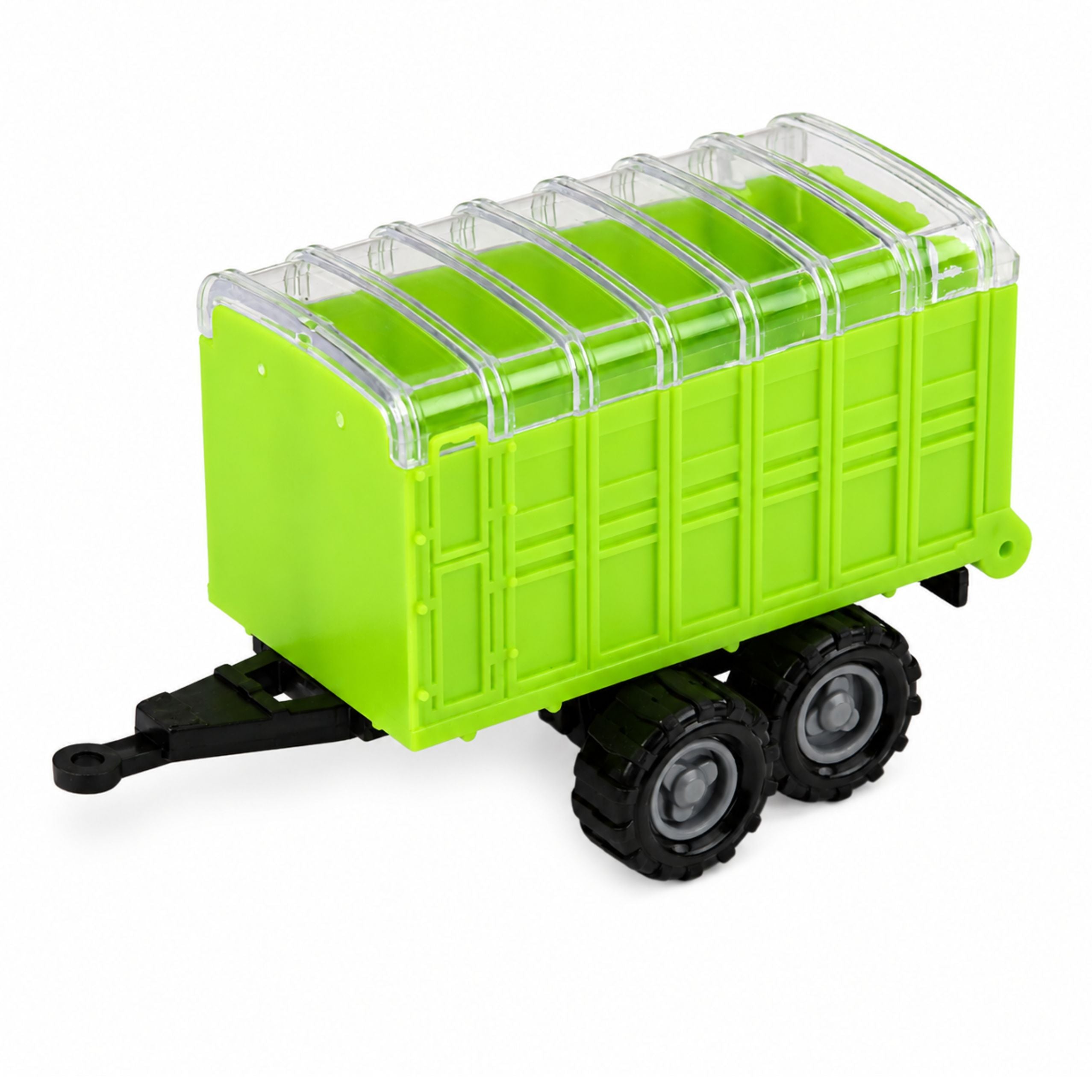Set Of Agricultural Vehicles Tractor Forage Harvester Trailers 1:68 4 Pcs.
