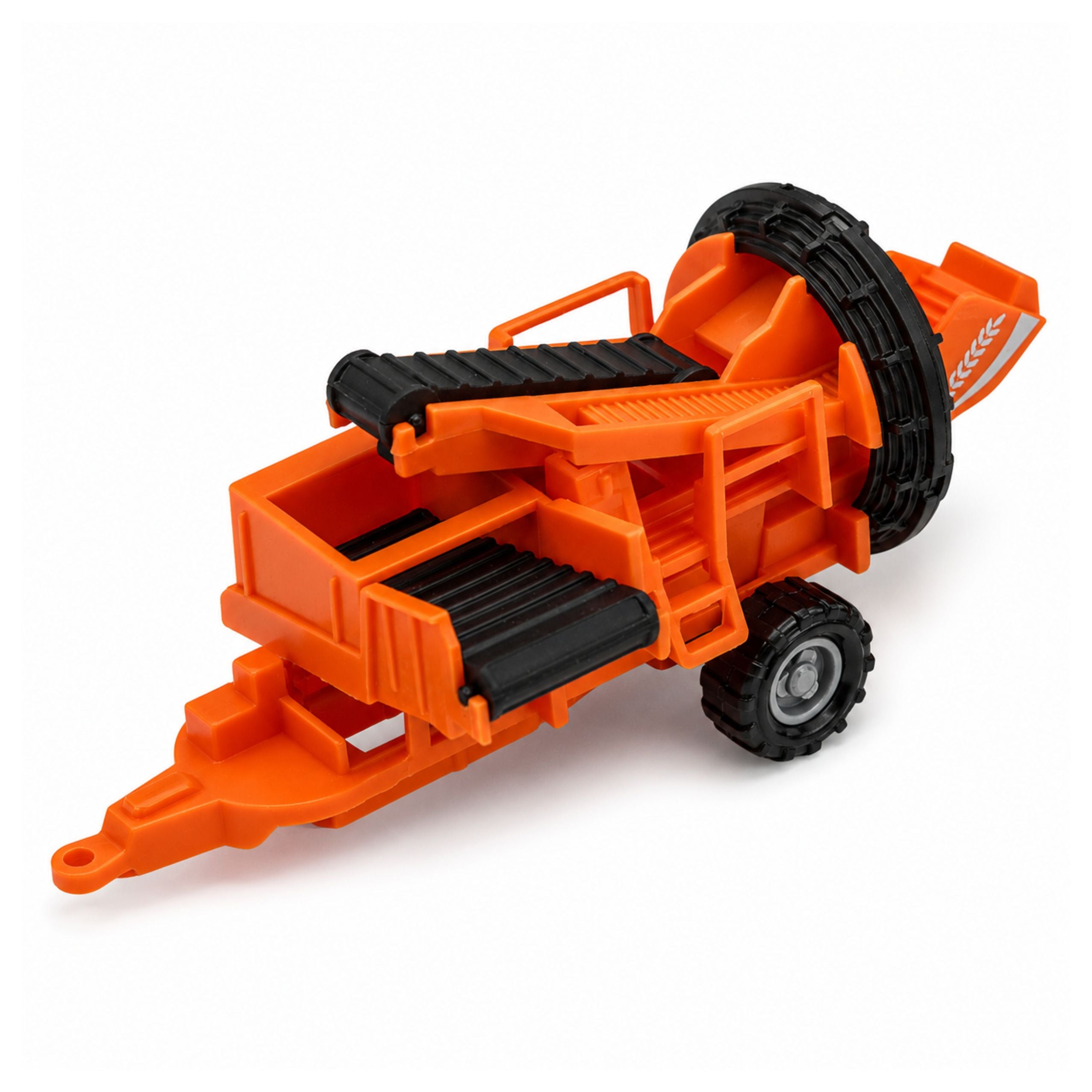 Set Of Agricultural Vehicles Tractor Forage Harvester Trailer Baler 1:68 4 Pcs.