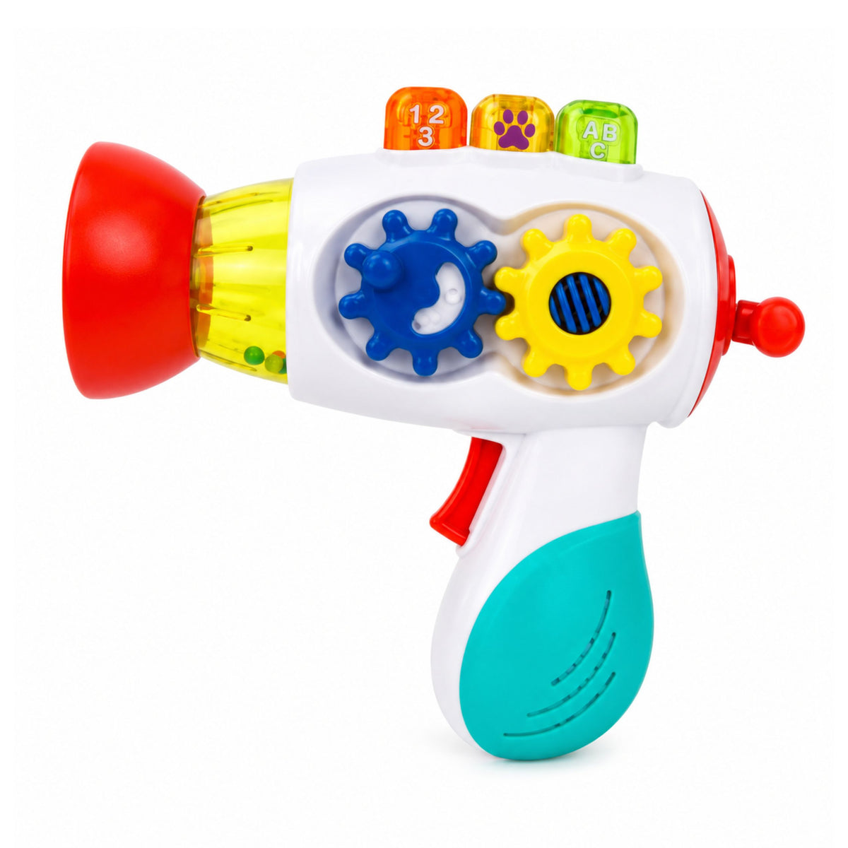 Interactieve babydroger Lichten Geluiden Tandwielen Ballen