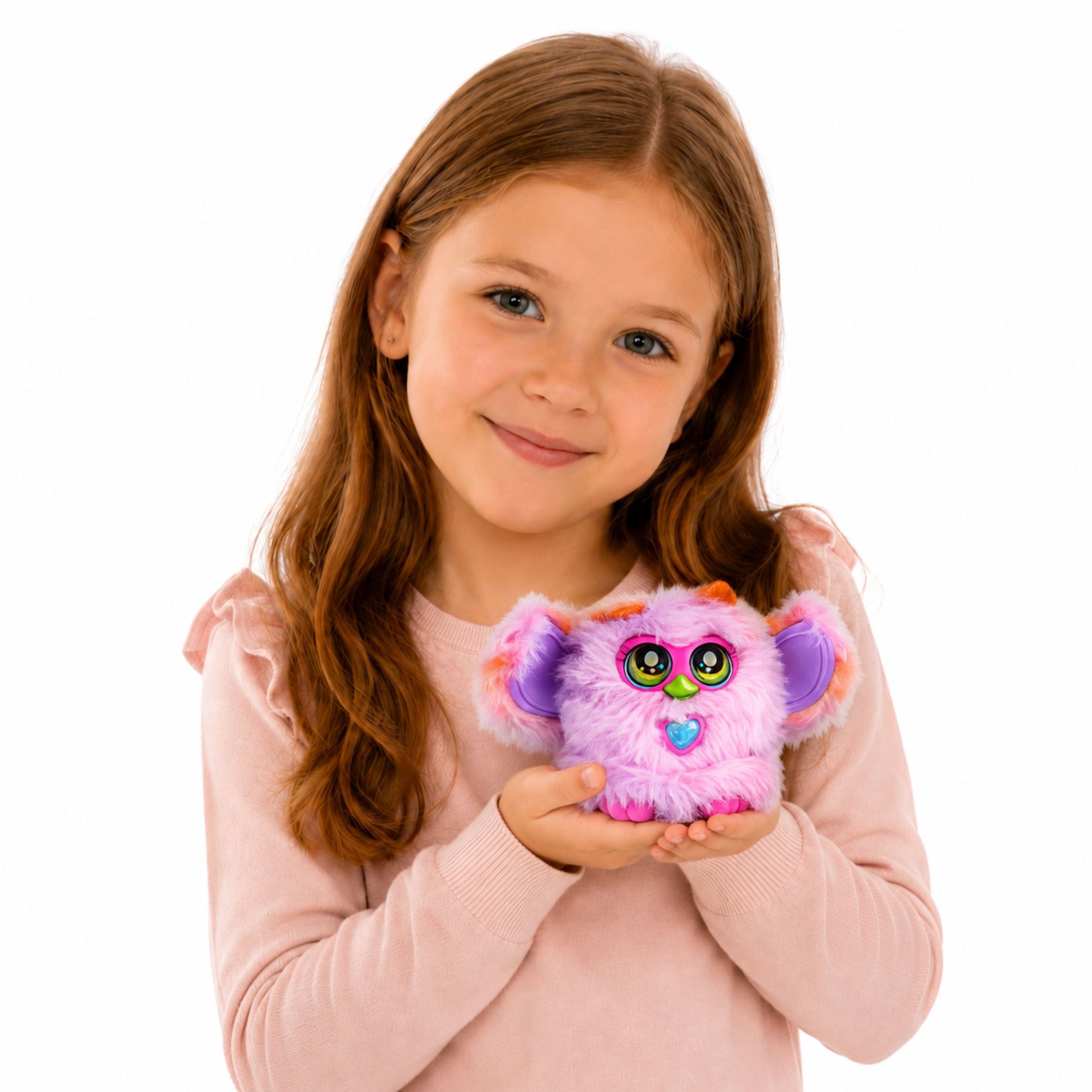 Genie Pets Interactive Creature Lights Sound Pendant Purple