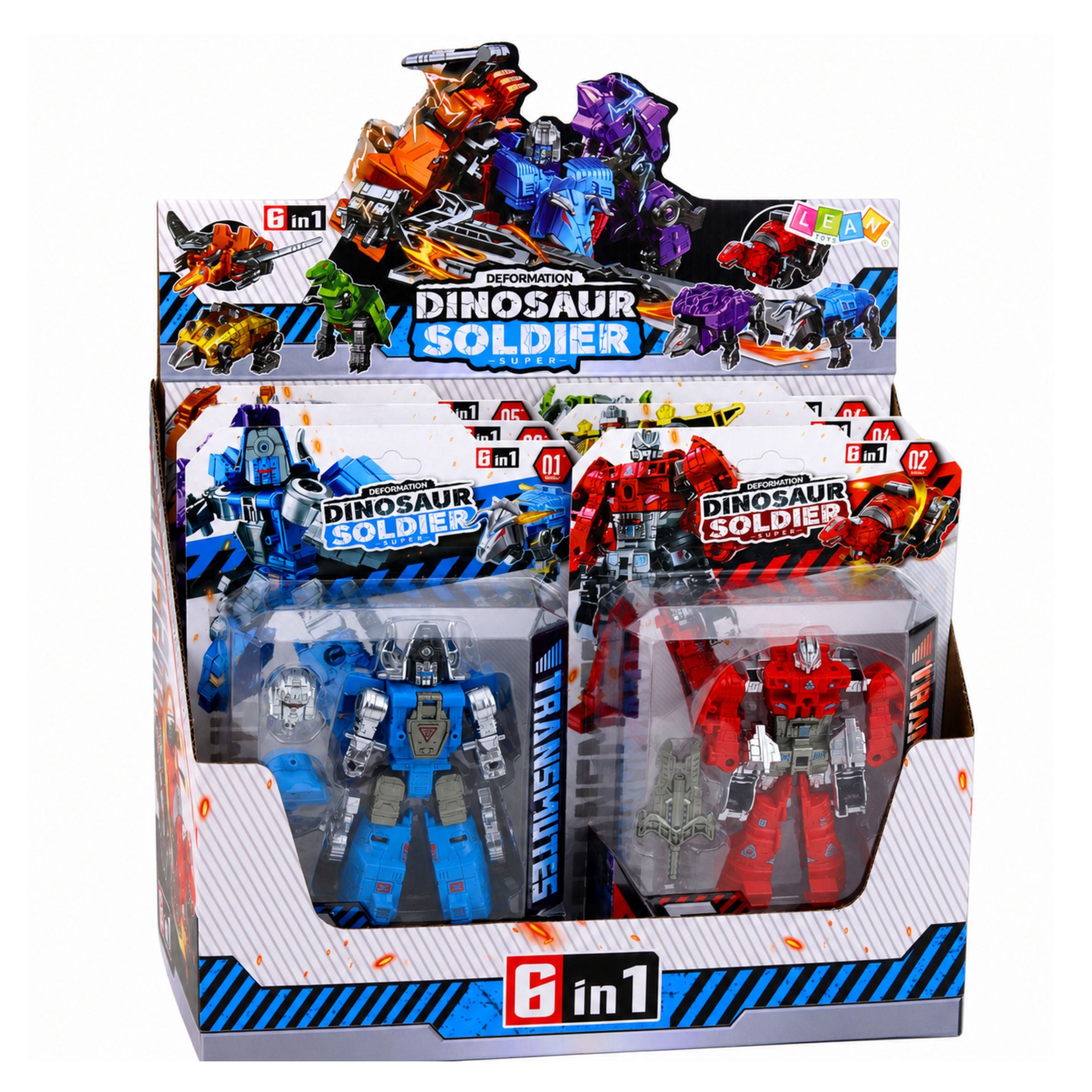 Robot Dinosaur 2in1 Changing Movable Elements Mix Figure