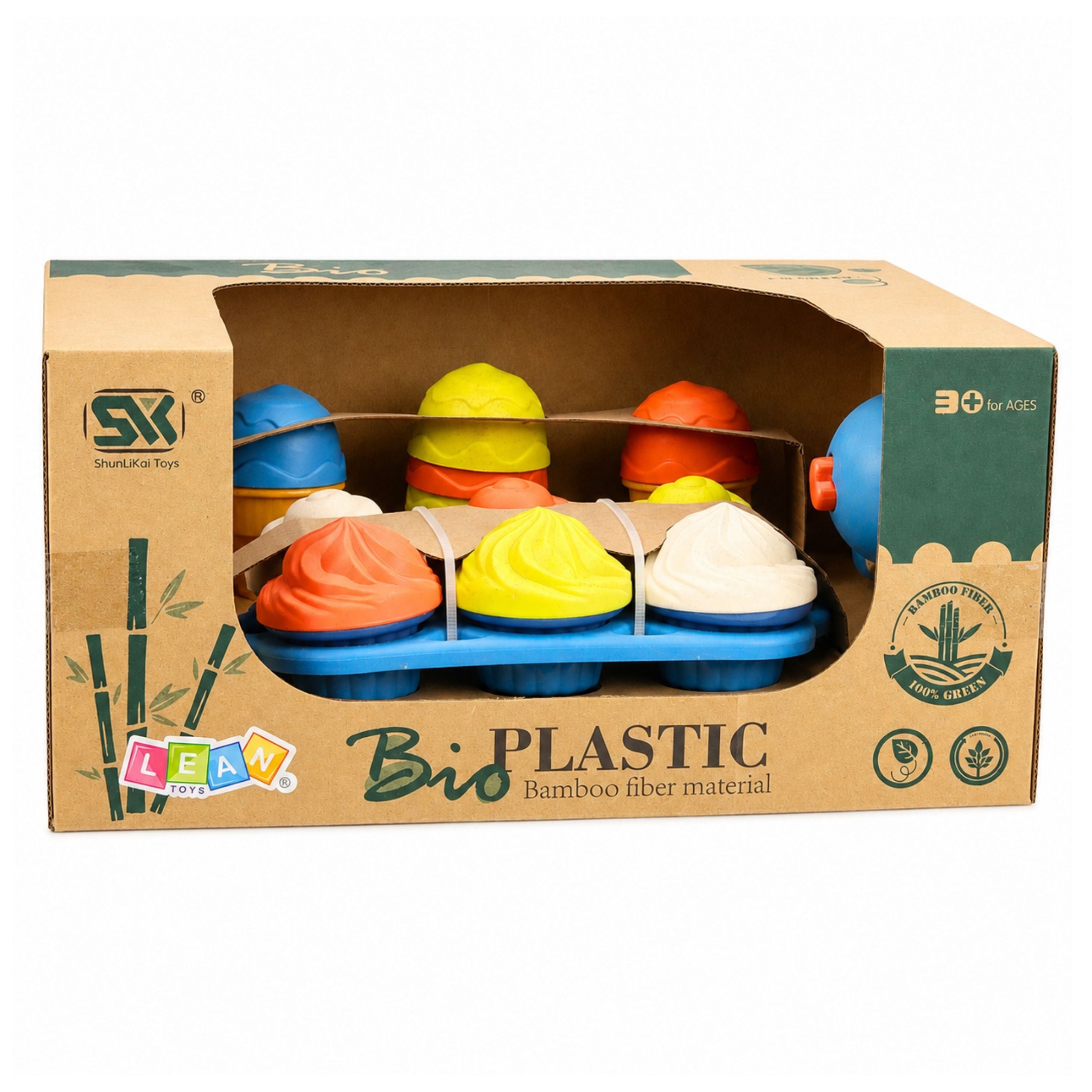 Eco-friendly Ice Cream Maker Set For Kids 26 Pcs.