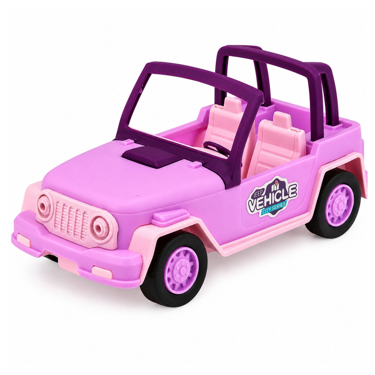 Véhicule tout-terrain avec kit de voyage rose Camper Sounds