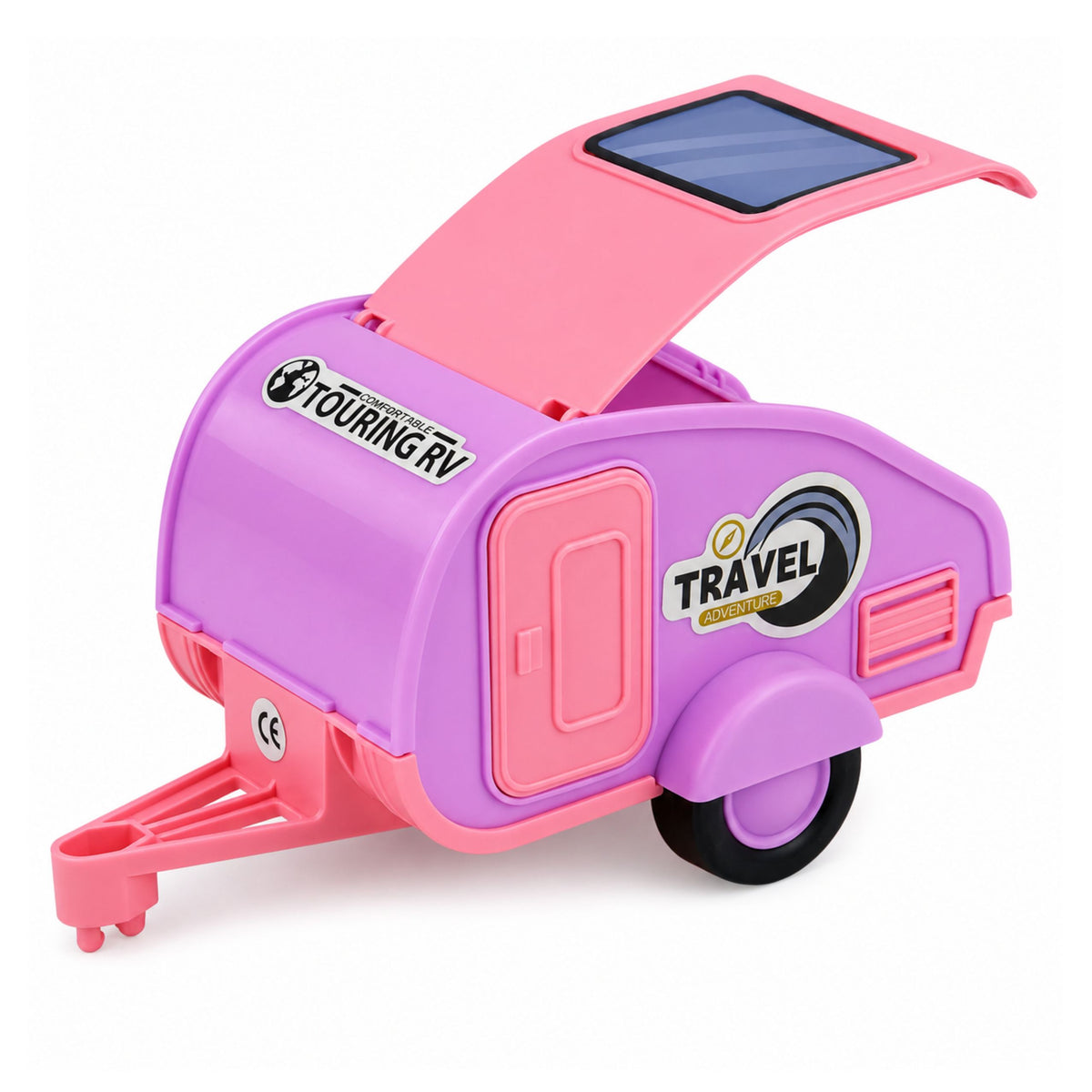 Véhicule tout-terrain avec kit de voyage rose Camper Sounds