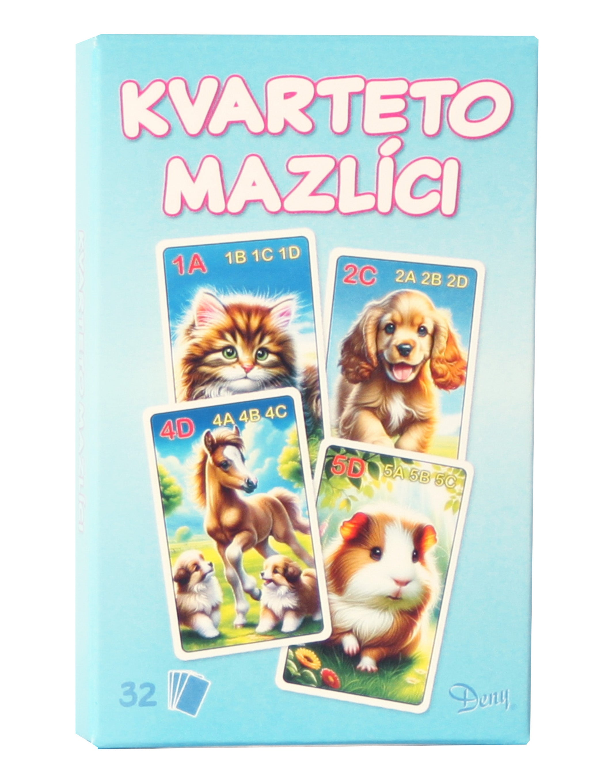 Cards Quartet Of Pets
