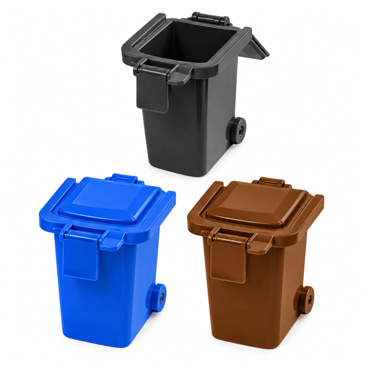 Large Interactive Garbage Truck Waste Sorting Bins Lights Sound 52cm