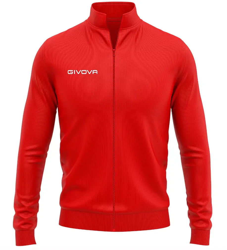 Sweatshirt Givova Freetime Unissex Vermelho Vermelho