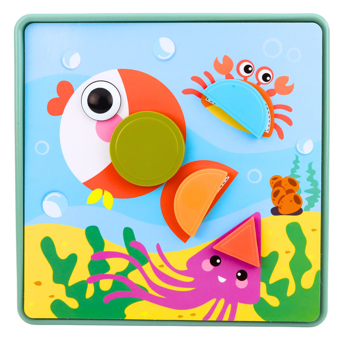Kreatives geometrisches Puzzle-Mosaik-Lernpuzzle 35-tlg.
