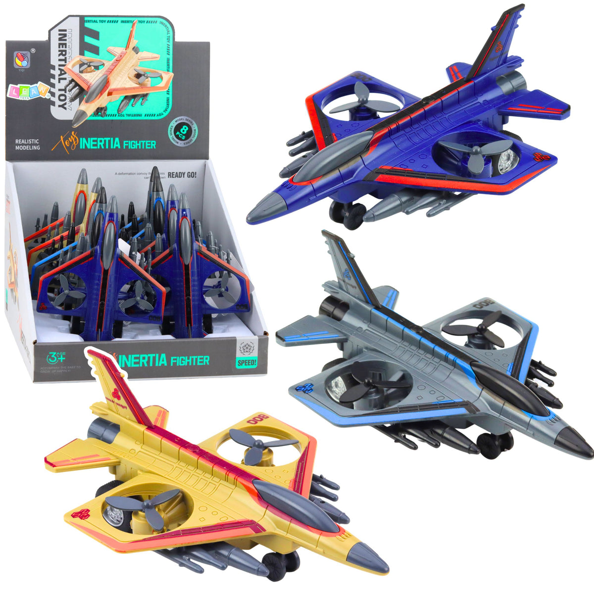 Fighter Aircraft Combat Military Military Drive Rotating Propellers