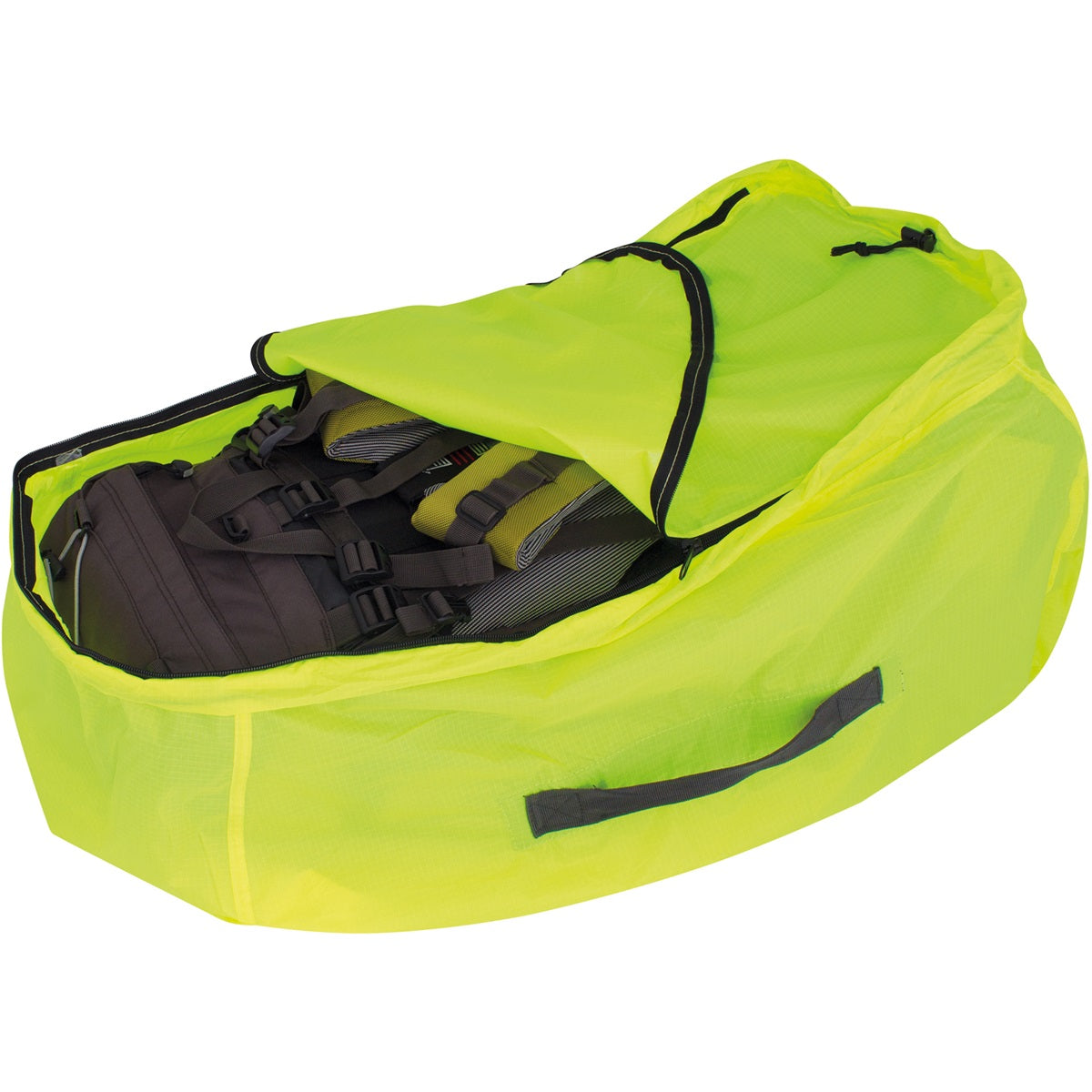 Pokrowiec przeciwdeszczowy/transportowy Travelsafe M Fluor Yellow