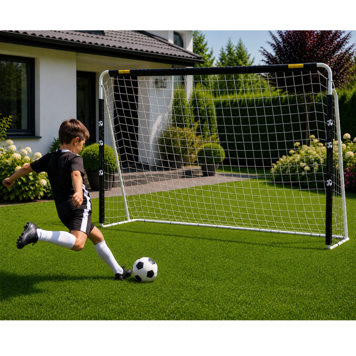 Porta da calcio grande 307x209 cm