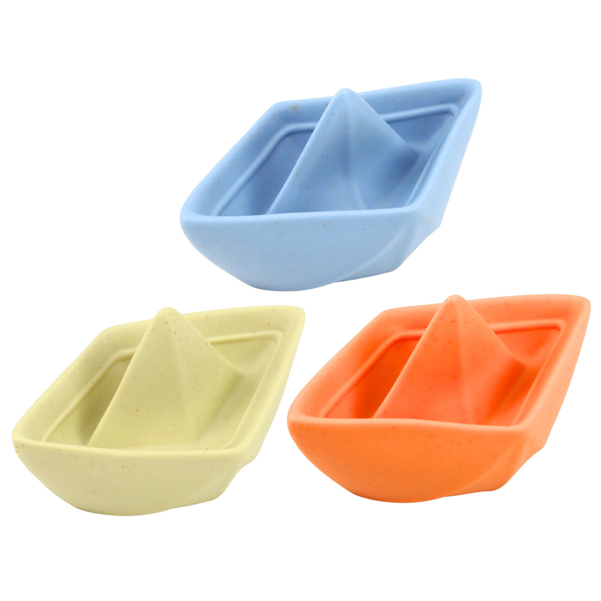 Set Of Rubber Boats For Bathing Fun For Toddlers Pastel 3 Pcs.