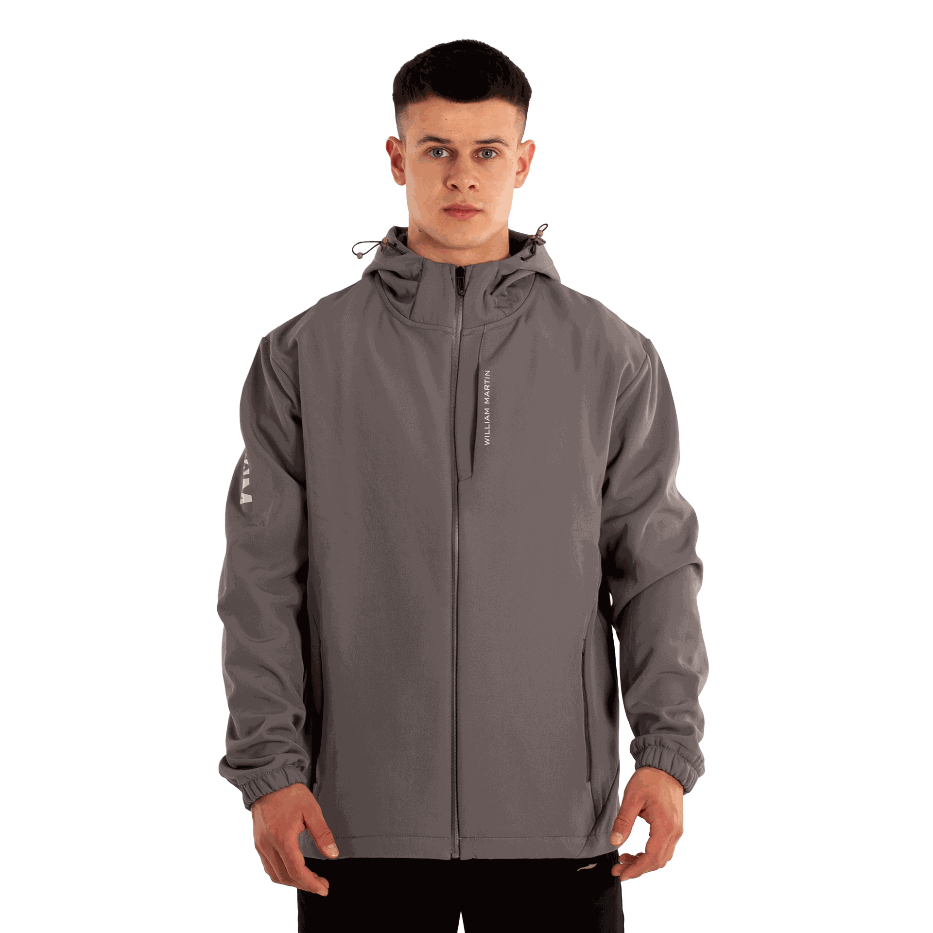 Softshell Willian Martin Stone Gris