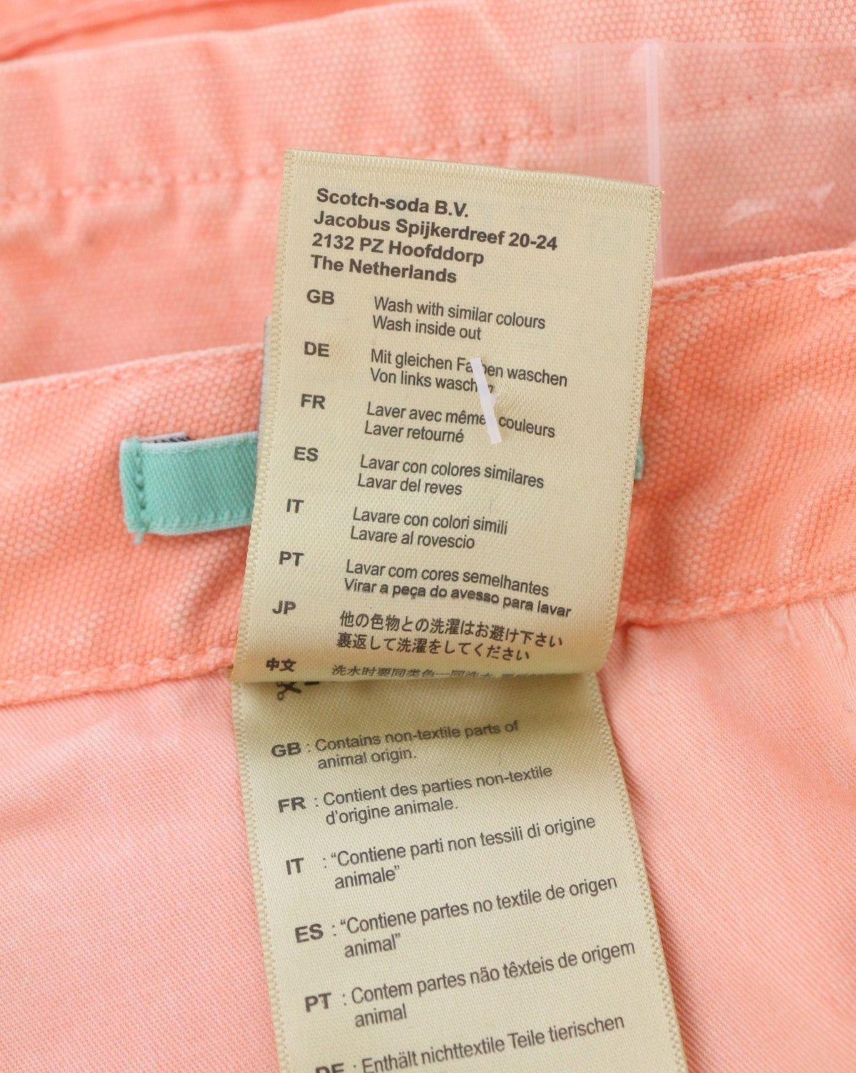 Pink bomuldsshorts