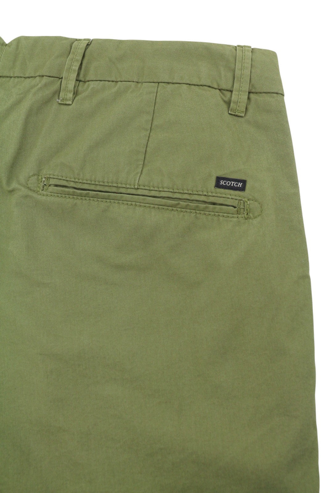 Pantaloni scurți din bumbac verde