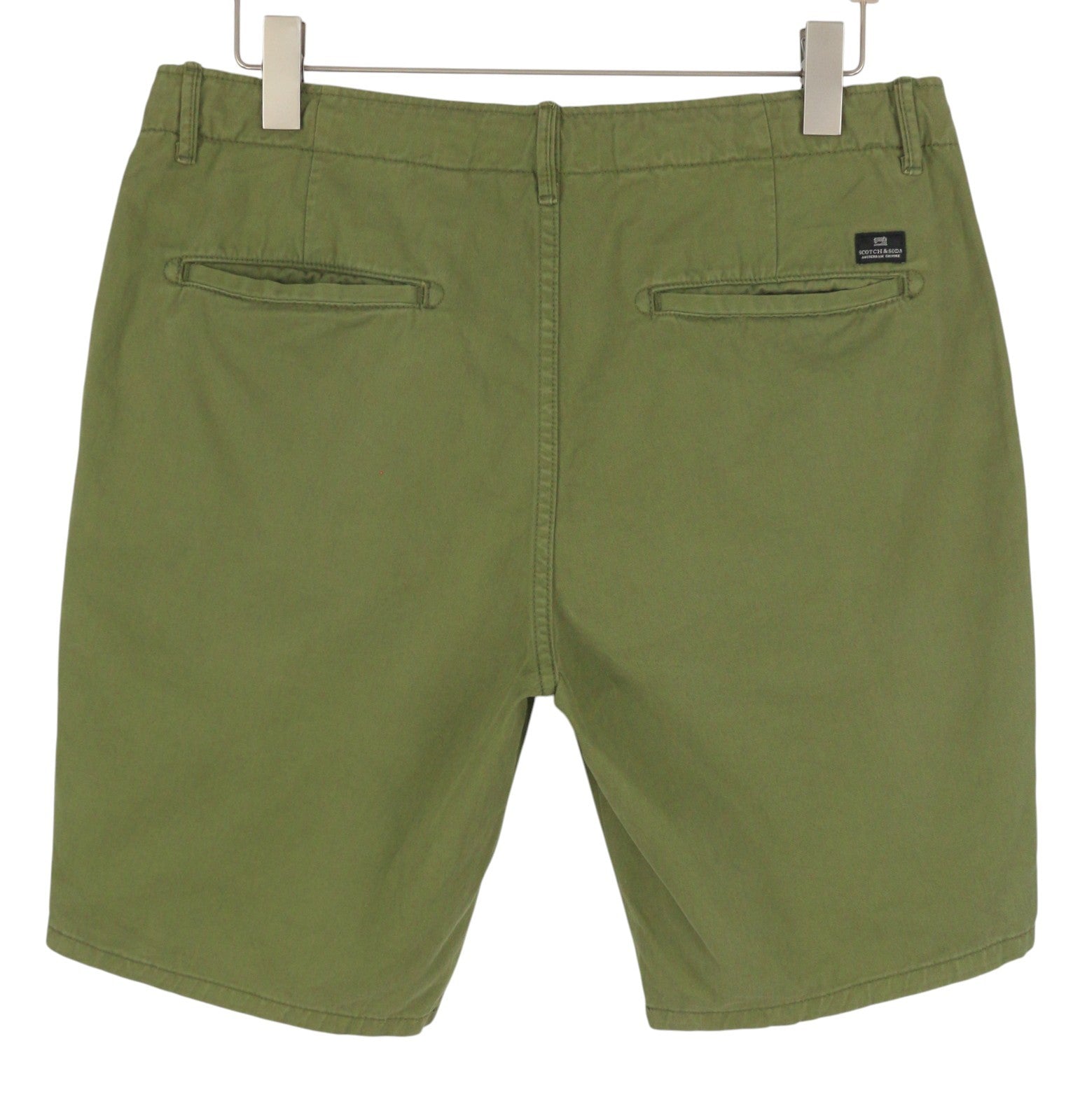 Pantaloni scurți din bumbac verde