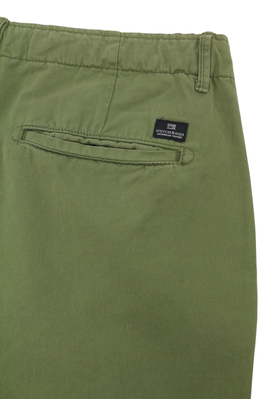 Pantaloni scurți din bumbac verde
