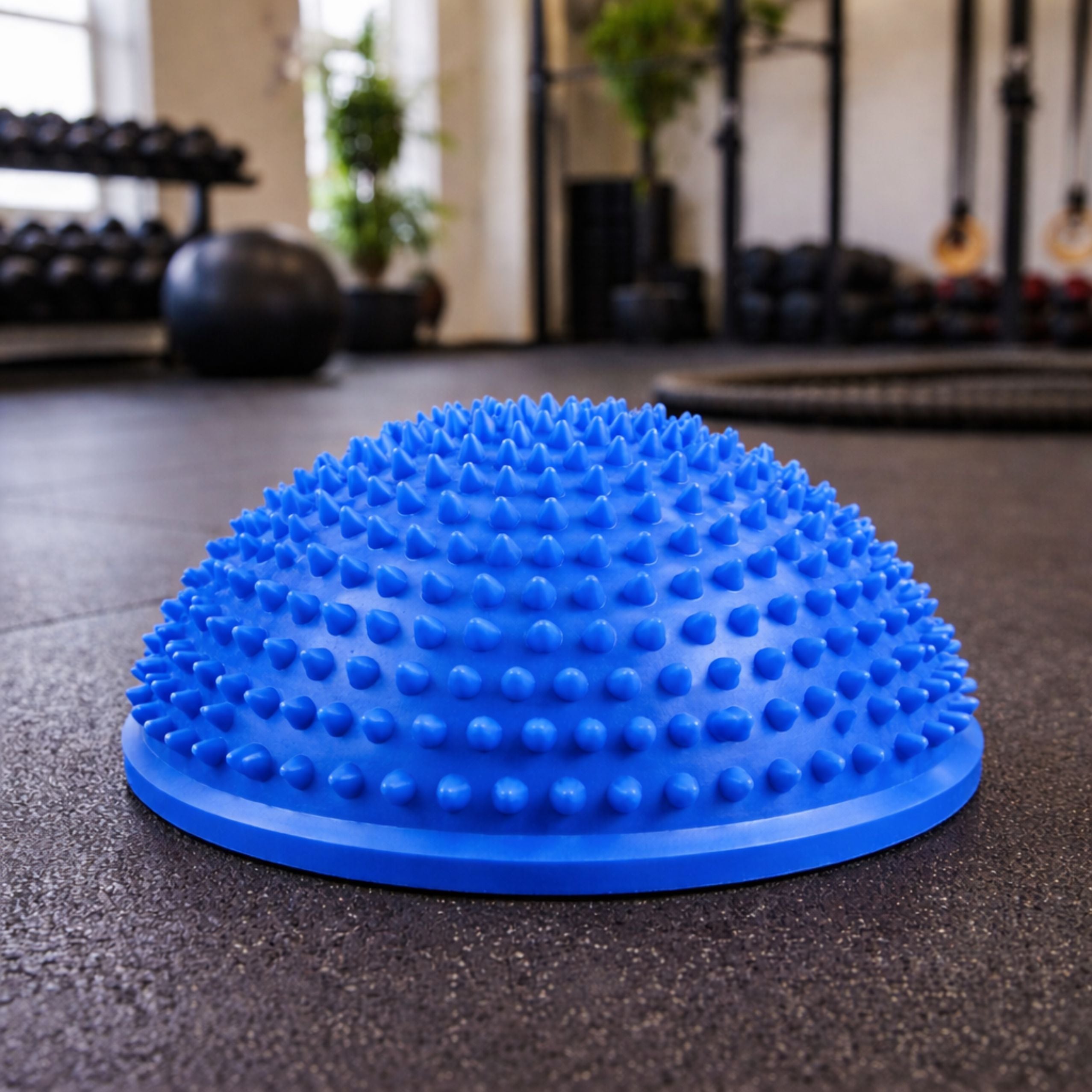 Sensory Hemisphere For Massage And Balance Exercises Blue 16 Cm