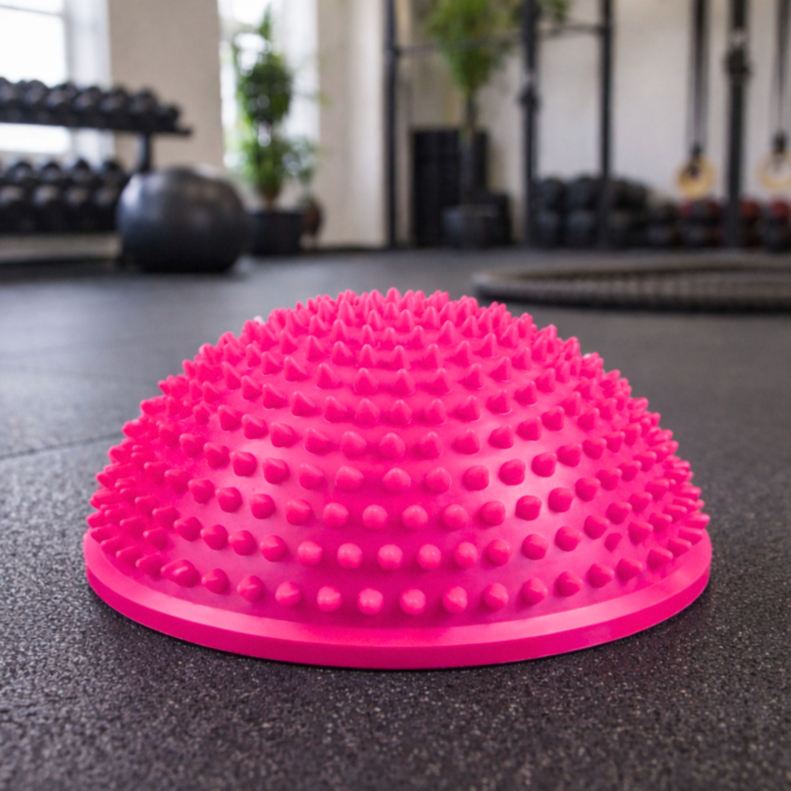 Sensory Hemisphere For Massage And Balance Exercises Pink 16 Cm
