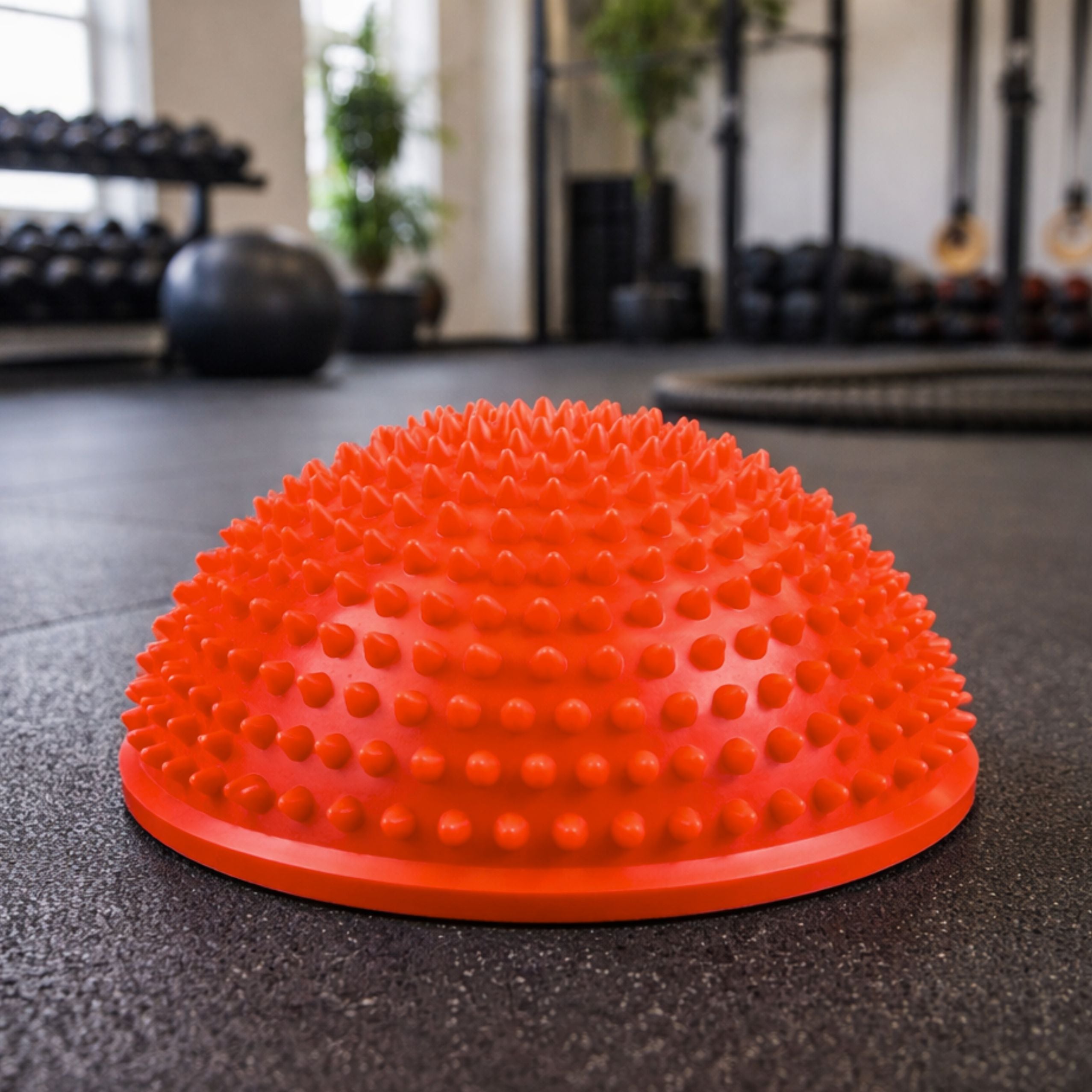 Sensory Hemisphere For Massage And Balance Exercises Orange 16 Cm