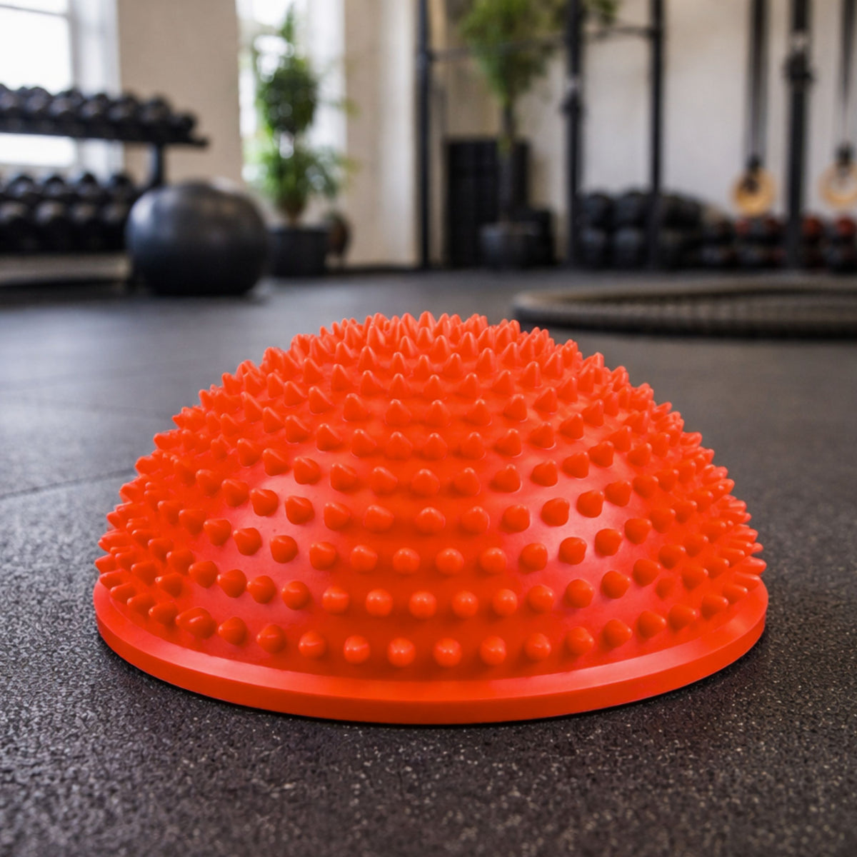 Sensory Hemisphere For Massage And Balance Exercises Orange 16 Cm