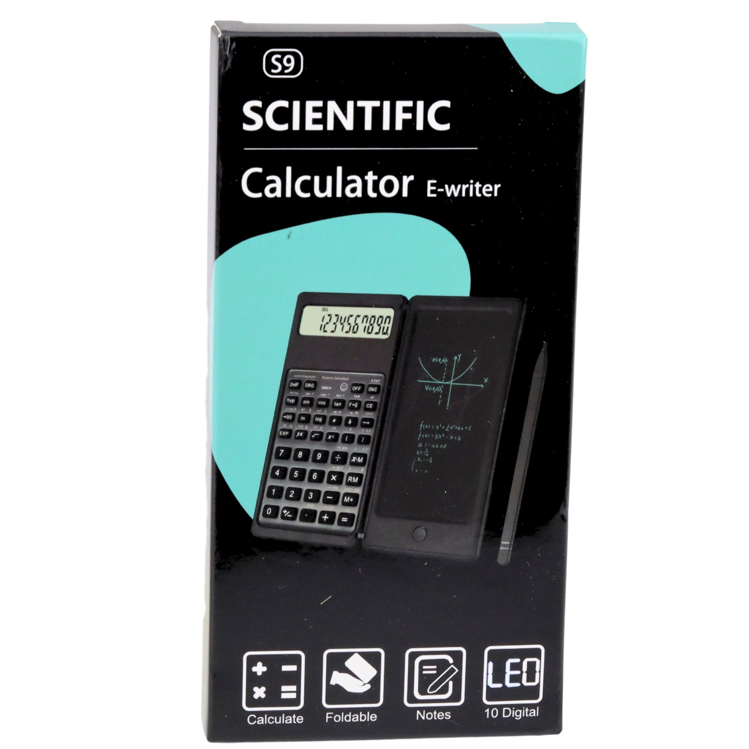Scientific Office Calculator With Lcd Display Graphics Tablet Stylus 10 Digits