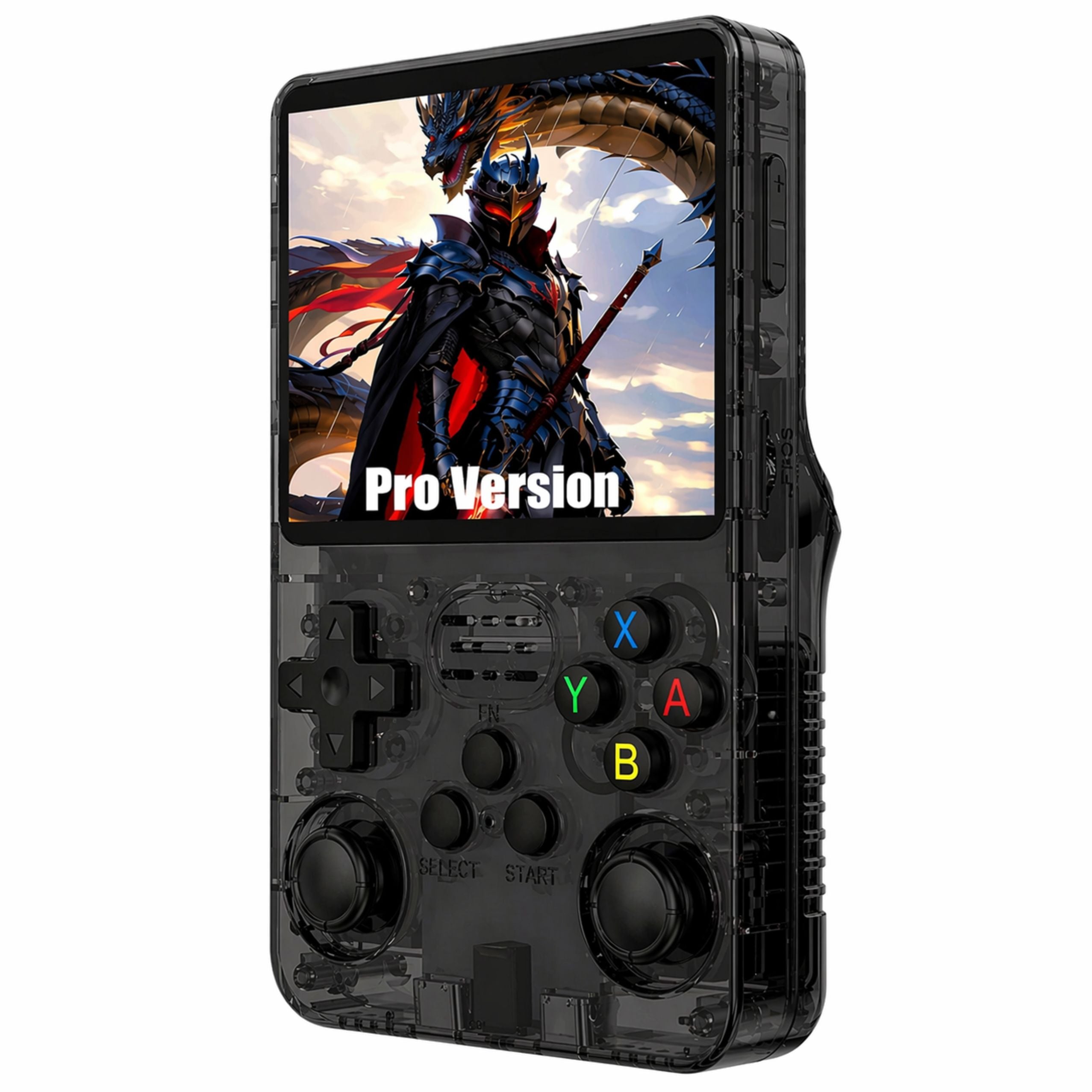 Przenośna konsola do gier w stylu retro Mini R36s 21000 Ips 3,5 cala, czarna