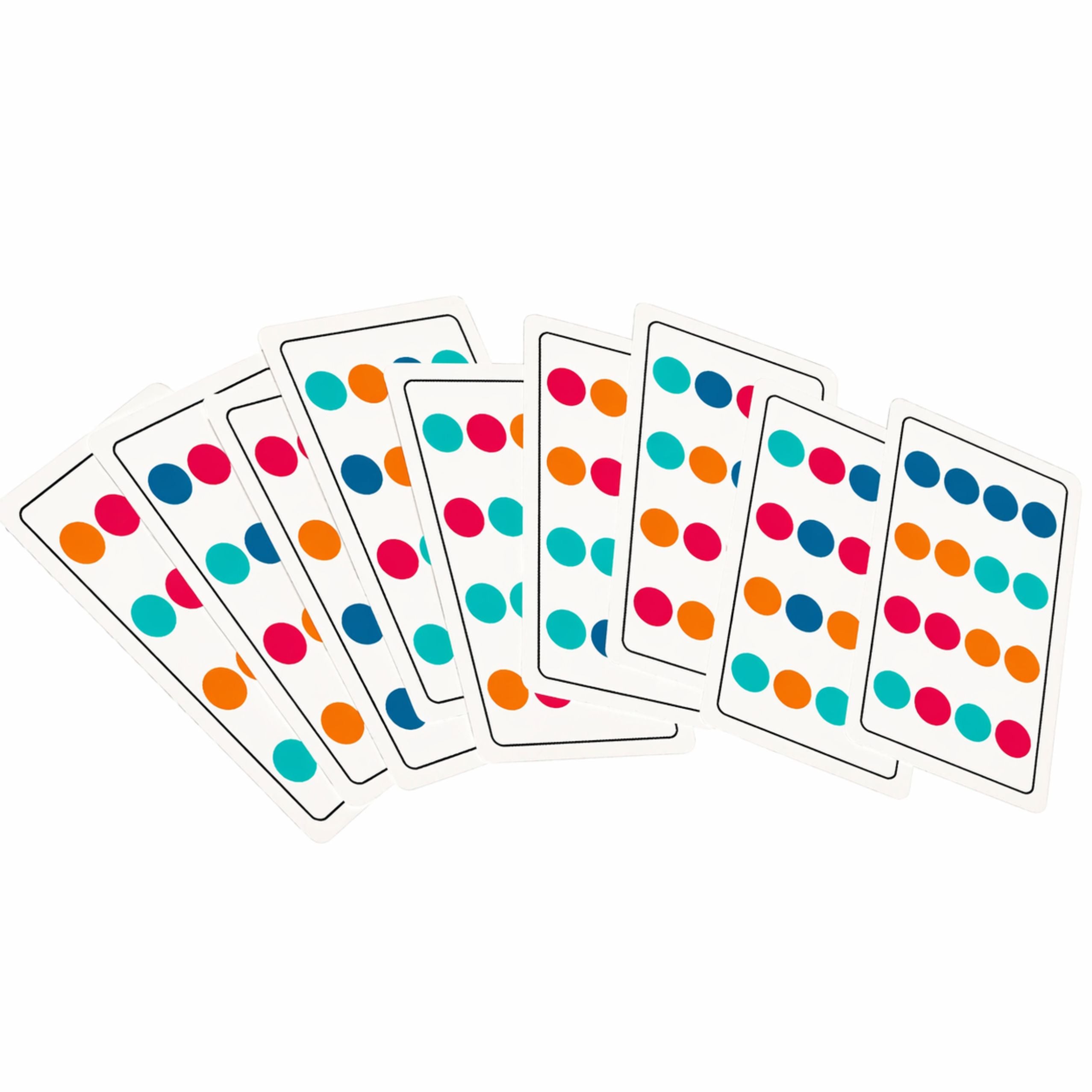 Wooden Logic Game Color Matching Puzzle Cards With Patterns 12pcs