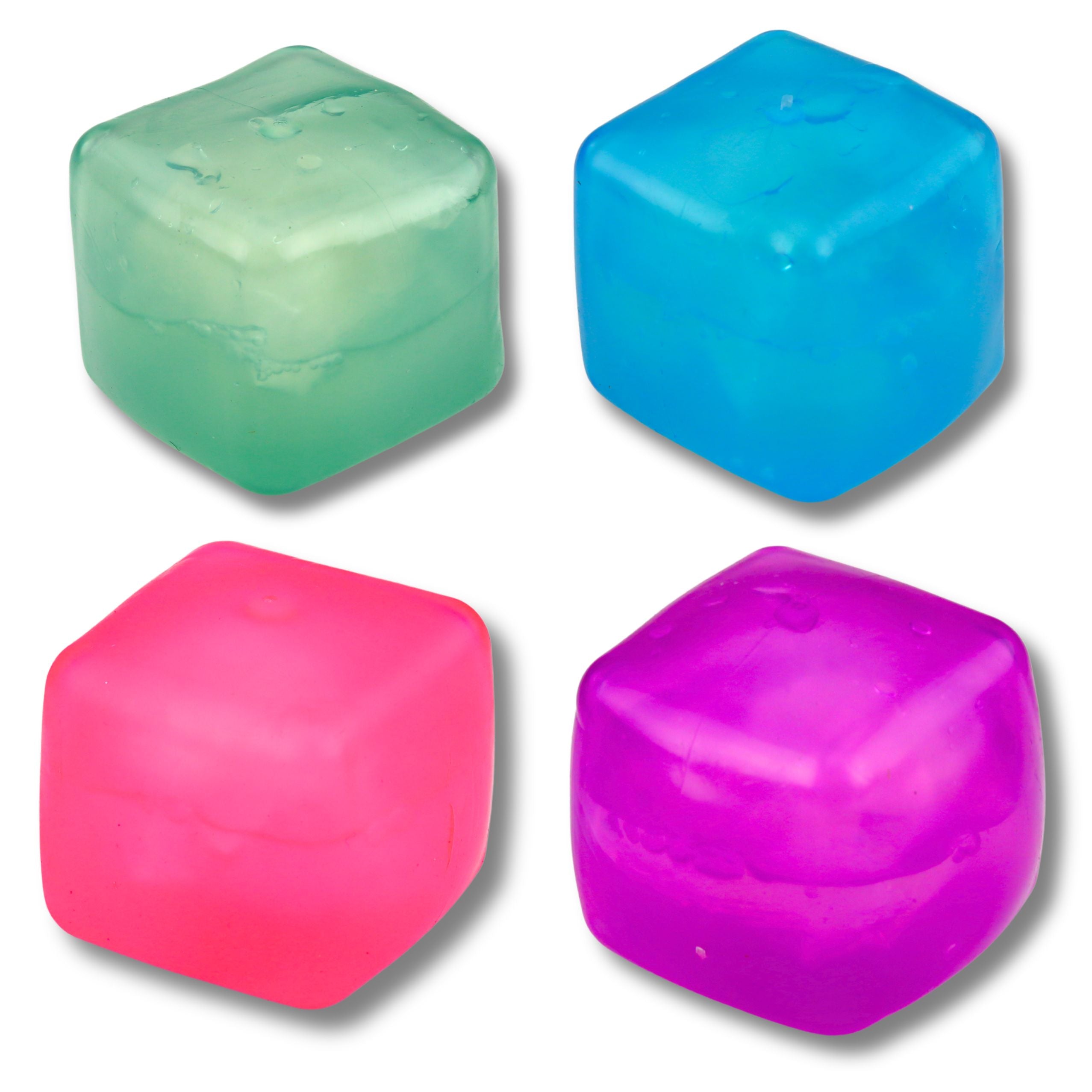 Anti-stress Squishy Ice Cube With Frost 5.5cm