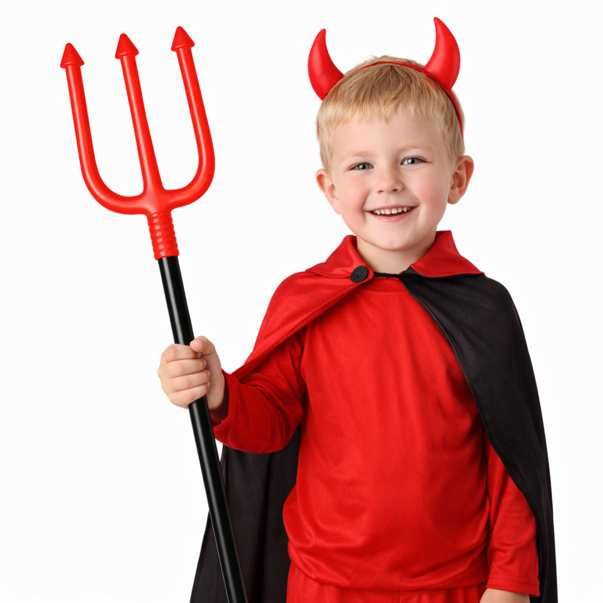 Teufels-Heugabel, Halloween-Teufel-Kostüm-Requisite, 112 cm