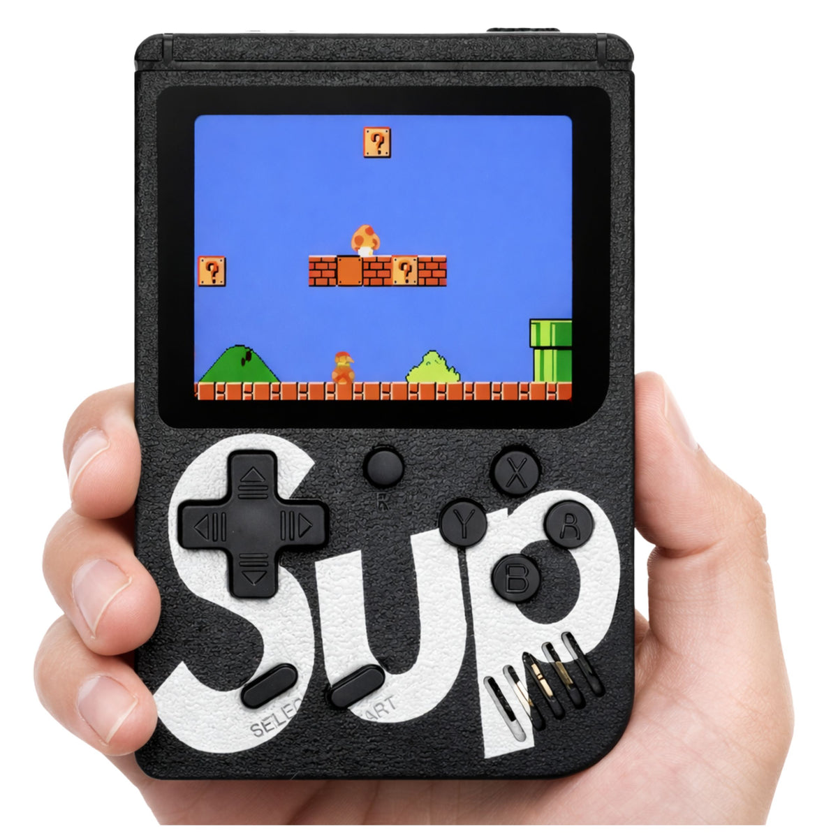 Elektronikus játékkonzol Retro Sup 400 Games Lcd 8 bites fekete