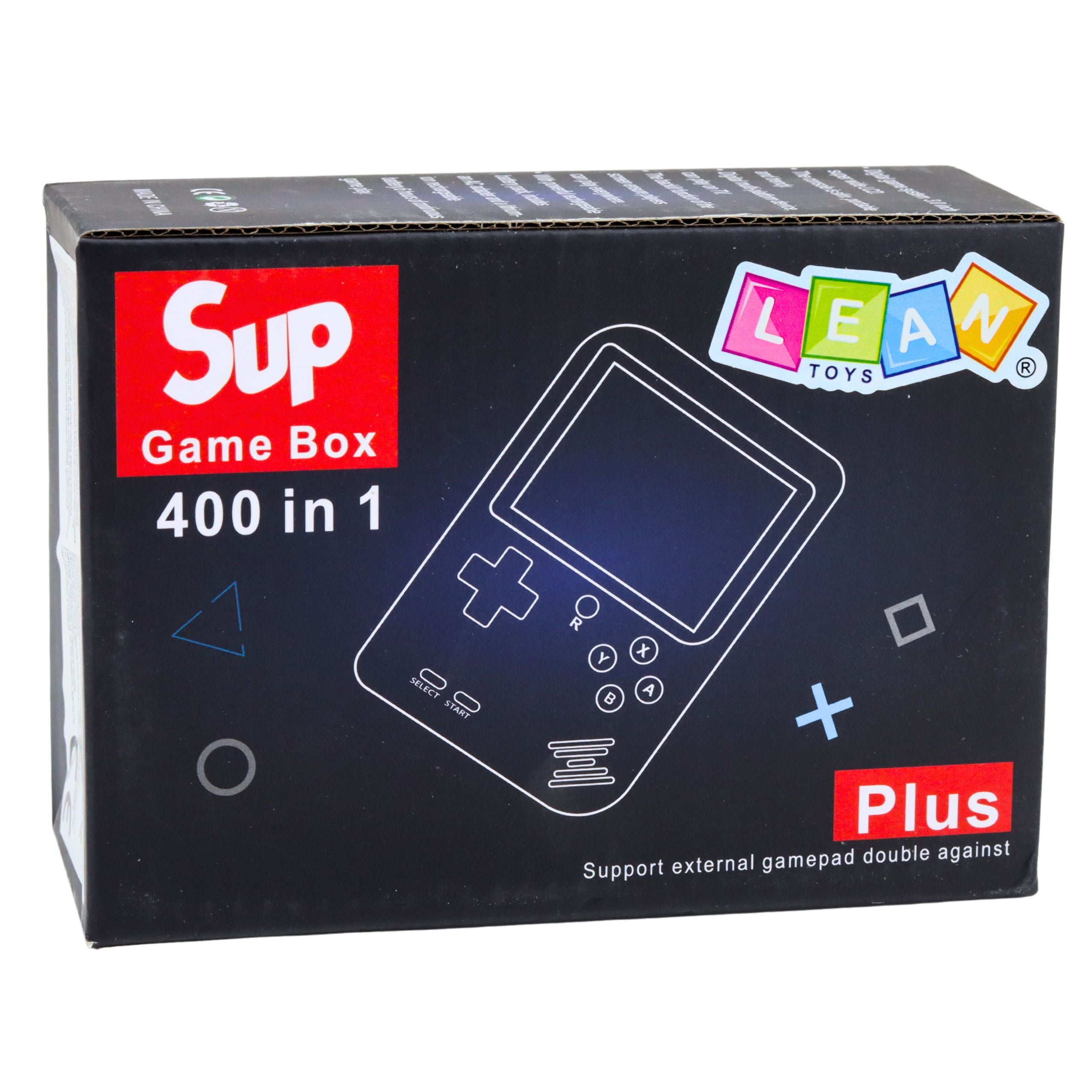 Elektronikus játékkonzol Retro Sup 400 Games Lcd 8 bites fekete